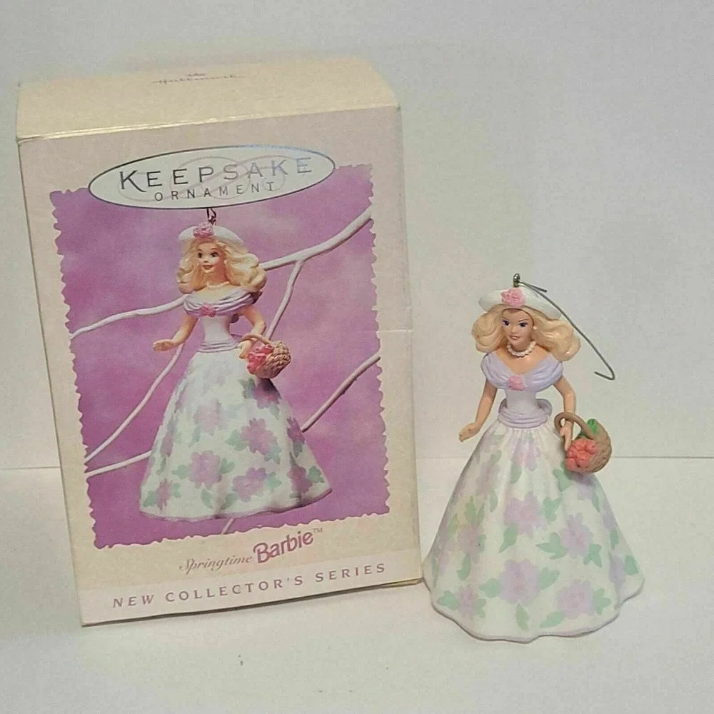 Hallmark Keepsake‎ Springtime Barbie New Collector Series Ornament NIB